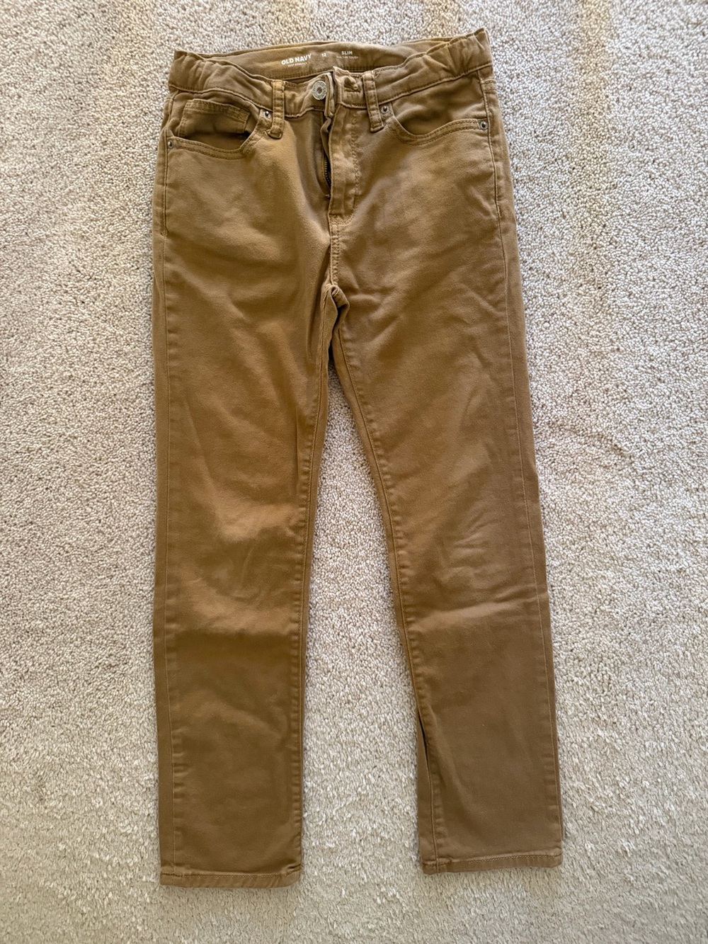Old Navy Boy’s Brown Slim Fit Jeans